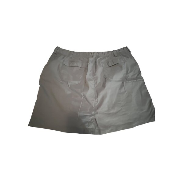 Duluth Womens 24W Blue Outdoor Skort With Elastic Waistband & Pockets Made In Vi - Picture 4 of 4